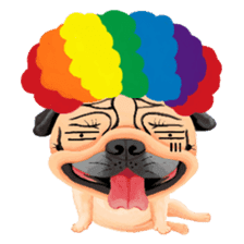 SihWun's Pug World (Part.1) sticker #3534568