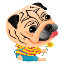 SihWun's Pug World (Part.1) sticker #3534576