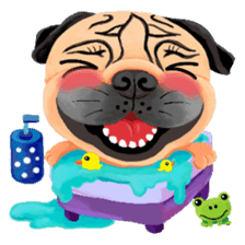 SihWun's Pug World (Part.1) sticker #3534581