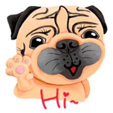 SihWun's Pug World (Part.1) sticker #3534584