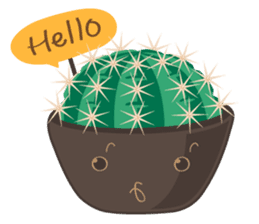 Melo & Mona Cactus sticker #3536116