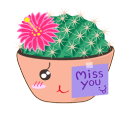 Melo & Mona Cactus sticker #3536119