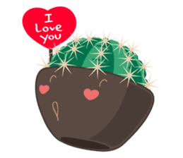 Melo & Mona Cactus sticker #3536120