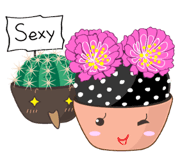 Melo & Mona Cactus sticker #3536127