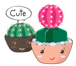Melo & Mona Cactus sticker #3536128