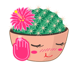 Melo & Mona Cactus sticker #3536134