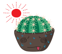 Melo & Mona Cactus sticker #3536136