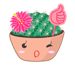 Melo & Mona Cactus sticker #3536138