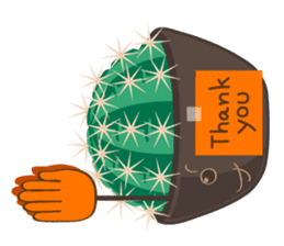 Melo & Mona Cactus sticker #3536139