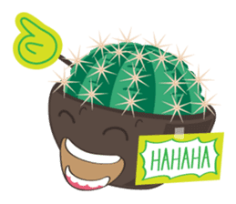 Melo & Mona Cactus sticker #3536140