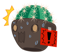 Melo & Mona Cactus sticker #3536143