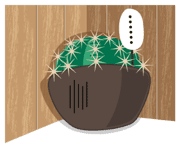 Melo & Mona Cactus sticker #3536146