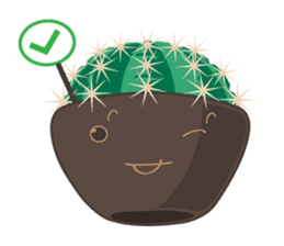 Melo & Mona Cactus sticker #3536147