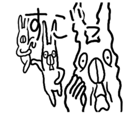 Kansai dialect Annoying Rabbit sticker #3536163