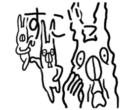 Kansai dialect Annoying Rabbit sticker #3536163