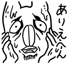 Kansai dialect Annoying Rabbit sticker #3536189