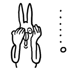 Kansai dialect Annoying Rabbit sticker #3536191