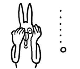 Kansai dialect Annoying Rabbit sticker #3536191