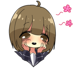 Crybaby schoolgirl sticker #3536339