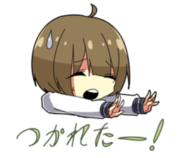 Crybaby schoolgirl sticker #3536342