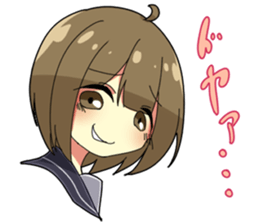 Crybaby schoolgirl sticker #3536345