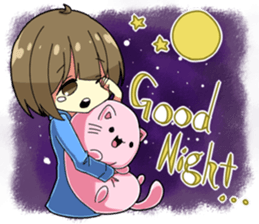 Crybaby schoolgirl sticker #3536352