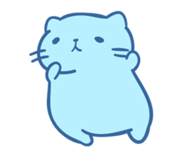 Mitchiri-Neko Pastel Color 2 sticker #3536531