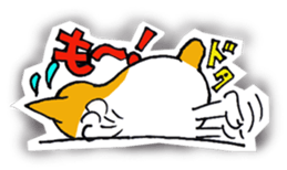 DARUMA cat Pisuke sticker #3536645