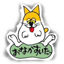 DARUMA cat Pisuke sticker #3536661