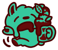 Chocomint Island sticker #3536708