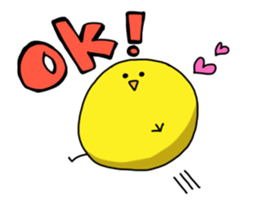 birds and fish sticker #3536994