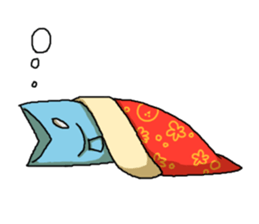 birds and fish sticker #3536999