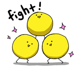 birds and fish sticker #3537008