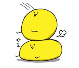 birds and fish sticker #3537010