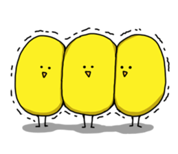 birds and fish sticker #3537012