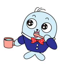 Beluga funny (everyday life) sticker #3537776