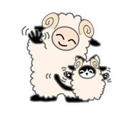 TSUBA and TAKE with Sheep sticker #3537834