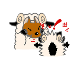 TSUBA and TAKE with Sheep sticker #3537836