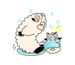 TSUBA and TAKE with Sheep sticker #3537841