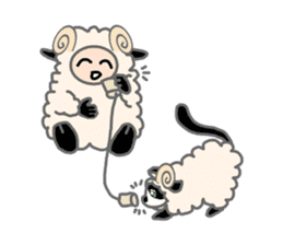 TSUBA and TAKE with Sheep sticker #3537842