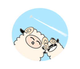 TSUBA and TAKE with Sheep sticker #3537846