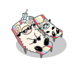 TSUBA and TAKE with Sheep sticker #3537850