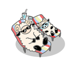 TSUBA and TAKE with Sheep sticker #3537850