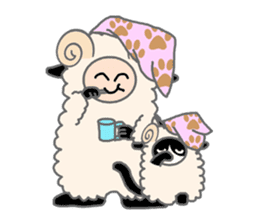 TSUBA and TAKE with Sheep sticker #3537854