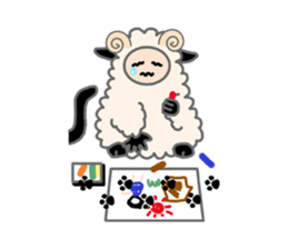 TSUBA and TAKE with Sheep sticker #3537856