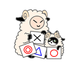 TSUBA and TAKE with Sheep sticker #3537860