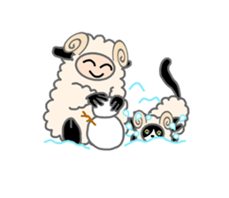 TSUBA and TAKE with Sheep sticker #3537863