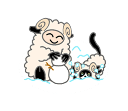 TSUBA and TAKE with Sheep sticker #3537863