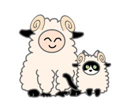 TSUBA and TAKE with Sheep sticker #3537864