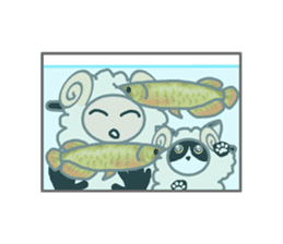TSUBA and TAKE with Sheep sticker #3537869